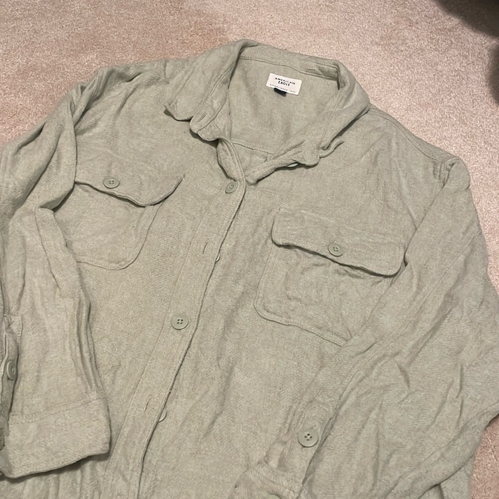 AE Fleece Shacket